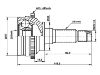 CV Joint Kit:FA58-22-510B