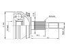 CV Joint Kit:7H0 407 321A