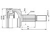 ремкомплект граната CV Joint Kit:A454 330 11 01