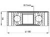 Gelenksatz, Antriebswelle CV Joint Kit:191 407 331