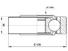 Gelenksatz, Antriebswelle CV Joint Kit:46307515