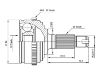 ремкомплект граната CV Joint Kit:TFB001054EVA