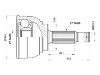 Jeu de joints, arbre de transmission CV Joint Kit:MB620756