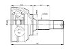 Jeu de joints, arbre de transmission CV Joint Kit:3272.1V*