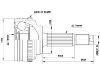 ремкомплект граната CV Joint Kit:96348790