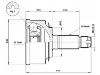 CV Joint Kit:44014-SCA-E01