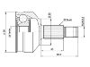 Jeu de joints, arbre de transmission CV Joint Kit:3348K