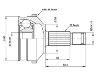 ремкомплект граната CV Joint Kit:9619947580