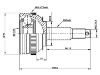 Gelenksatz, Antriebswelle CV Joint Kit:4641883AA