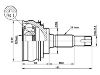 Jeu de joints, arbre de transmission CV Joint Kit:43410-06050