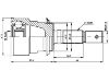 Jeu de joints, arbre de transmission CV Joint Kit:43410-87401