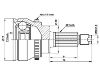 Jeu de joints, arbre de transmission CV Joint Kit:4707438