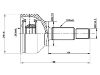 Gelenksatz, Antriebswelle CV Joint Kit:4166906