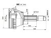 Jeu de joints, arbre de transmission CV Joint Kit:7611232