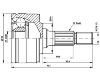 ремкомплект граната CV Joint Kit:A638 334 05 34