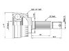 Gelenksatz, Antriebswelle CV Joint Kit:49508-29H00