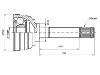 Gelenksatz, Antriebswelle CV Joint Kit:39100-58G00