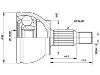 Jeu de joints, arbre de transmission CV Joint Kit:169 360 44 72