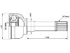 ремкомплект граната CV Joint Kit:44101-81A00