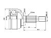 Gelenksatz, Antriebswelle CV Joint Kit:82 00 216 523