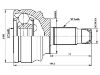 Jeu de joints, arbre de transmission CV Joint Kit:31 60 7 565 313