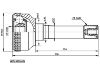 Jeu de joints, arbre de transmission CV Joint Kit:STC3051