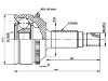 Jeu de joints, arbre de transmission CV Joint Kit:STC3204