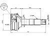 CV Joint Kit:43420-87224