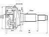 Gelenksatz, Antriebswelle CV Joint Kit:96273760