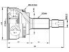 Jeu de joints, arbre de transmission CV Joint Kit:43410-28051