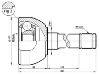 CV Joint Kit:39100-VB001