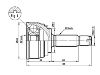 Jeu de joints, arbre de transmission CV Joint Kit:MR222053