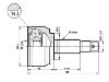 ремкомплект граната CV Joint Kit:5212830