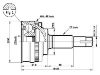 Jeu de joints, arbre de transmission CV Joint Kit:39100-23U00