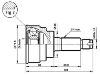 Juego de articulación, árbol de transmisión CV Joint Kit:44101-73H02